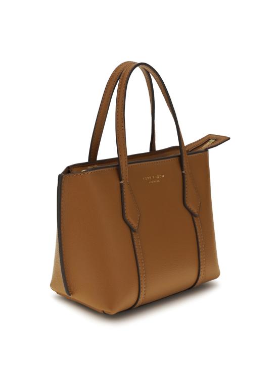  토리버치 가방 페리 미니 토트백, 가을 브라운 색상 - TORY BURCH