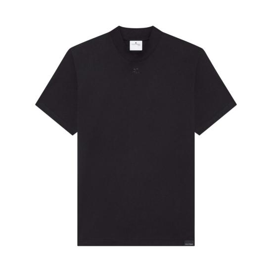 26FW 쿠레쥬 반팔 티셔츠 324JTS141 JS01079999 BLACK