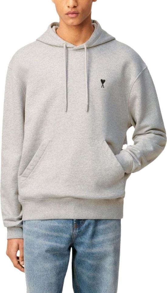 26FW 아미 ADC 코튼 후디 HSW7647300951 LICHTGREY - AMI