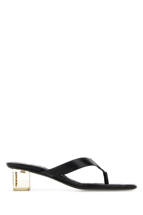 26FW 생로랑 뮬/슬리퍼 A001J5AADF0 1000 Black