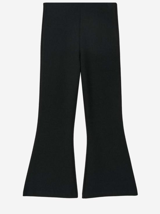  바이말렌비거 스트레이트 팬츠 By Malene Birger 스트레치 나일론 플레어 팬츠 블랙 - BY MALENE BIRGER