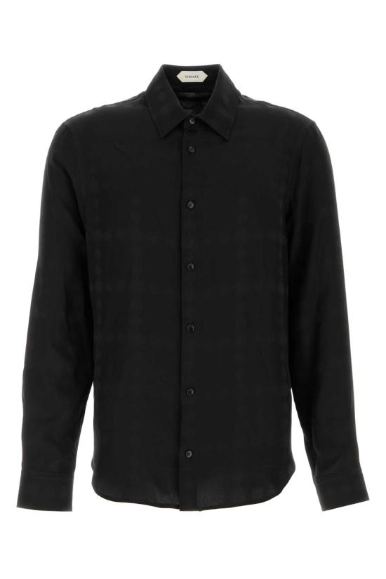 26FW 베르사체 긴팔 셔츠 10173971A19027 1B000 Black
