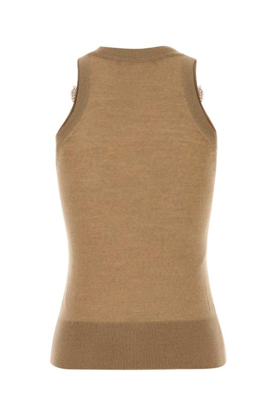 26FW 에르마노 설비노 스웨터 D495L309APCTATL M4901 Camel - ERMANNO SCERVINO
