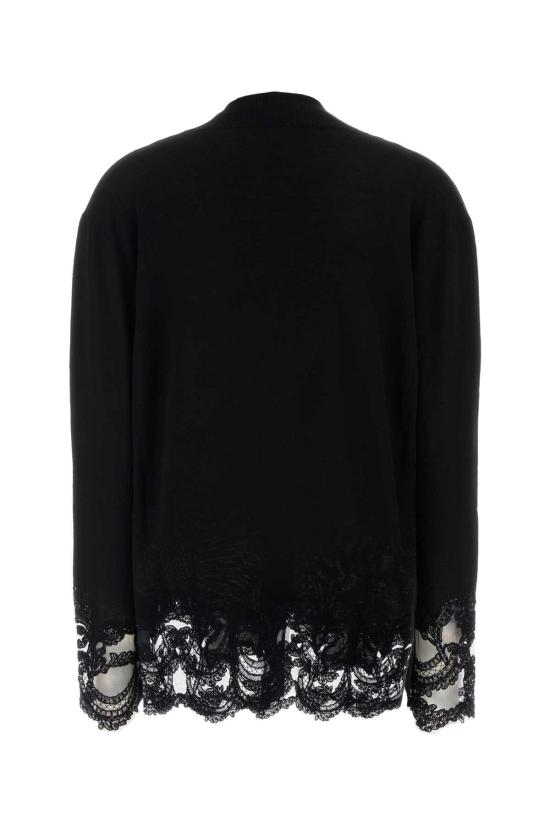 26FW 에르마노 설비노 스웨터 D495N315APCTATLATL 95708 Black - ERMANNO SCERVINO
