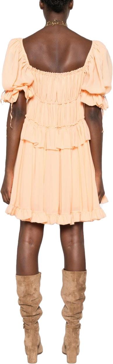 26FW 끌로에 숏 원피스 CH26ARO7100281L ORANGE - CHLOE