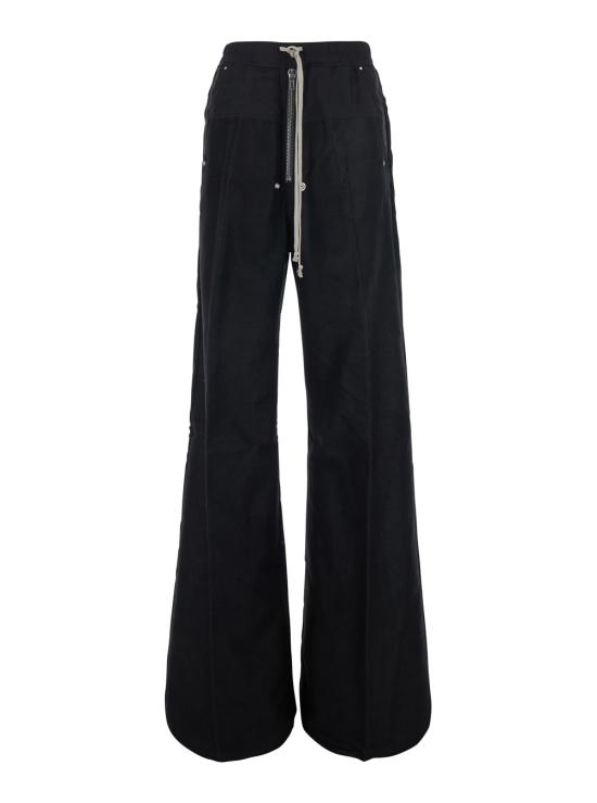 26FW 릭 오웬스 트레이닝/조거 팬츠 RU02F4366MORK09 Black