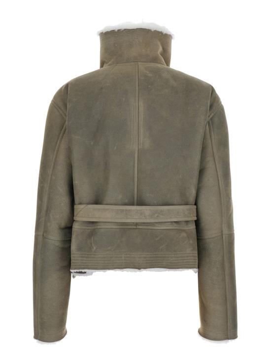 26FW 릭 오웬스 무스탕 RP02F5727LSHCTS4871 Grey - RICK OWENS