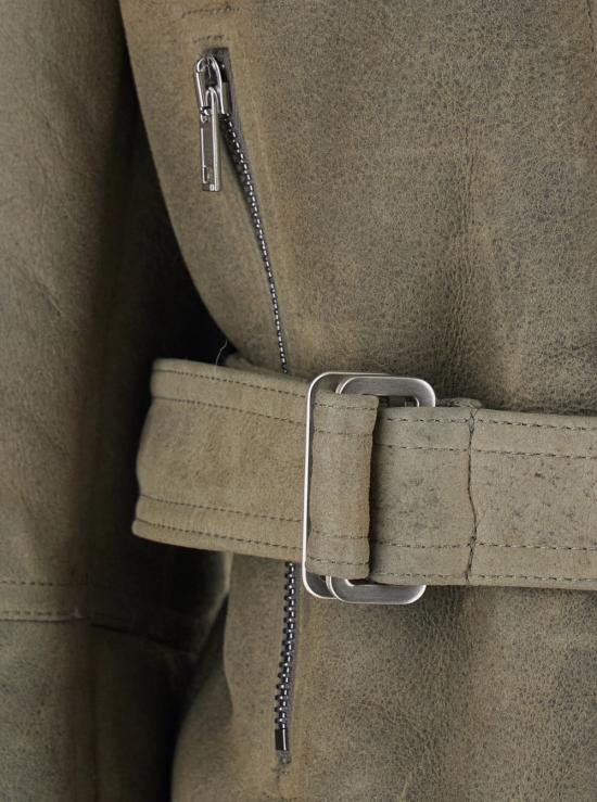 26FW 릭 오웬스 무스탕 RP02F5727LSHCTS4871 Grey - RICK OWENS