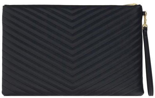 25FW 생로랑 클러치/파우치 9984619872542 BLACK - SAINT LAURENT