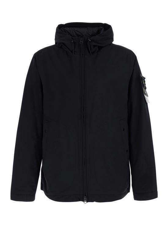26FW 스톤 아일랜드 소프트 쉘-R_E.다이 테크놀로지 후드 자켓 L2S154100108S0A27V0029 Black