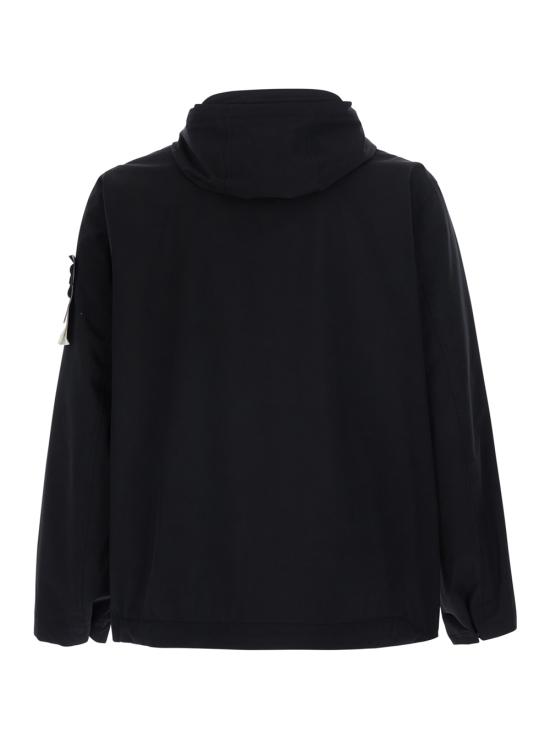 26FW 스톤 아일랜드 소프트 쉘-R_E.다이 테크놀로지 후드 자켓 L2S154100108S0A27V0029 Black - STONE ISLAND