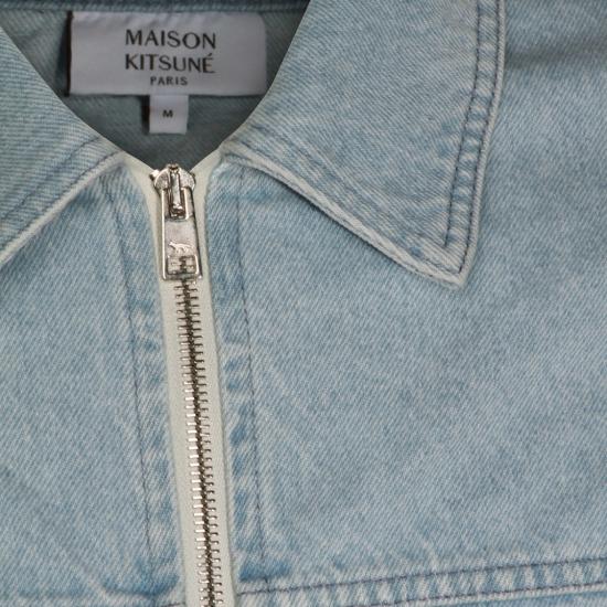 26SS 메종키츠네 데님 QM02106WD40220489 Blue - MAISON KITSUNE