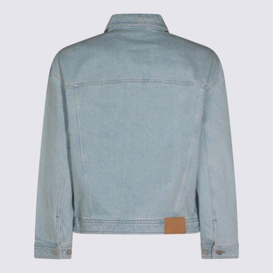 26SS 메종키츠네 데님 QM02106WD40220489 Blue - MAISON KITSUNE