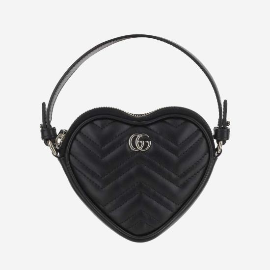  구찌 가방 미니 GG 마몬트 숄더백 블랙 - GUCCI