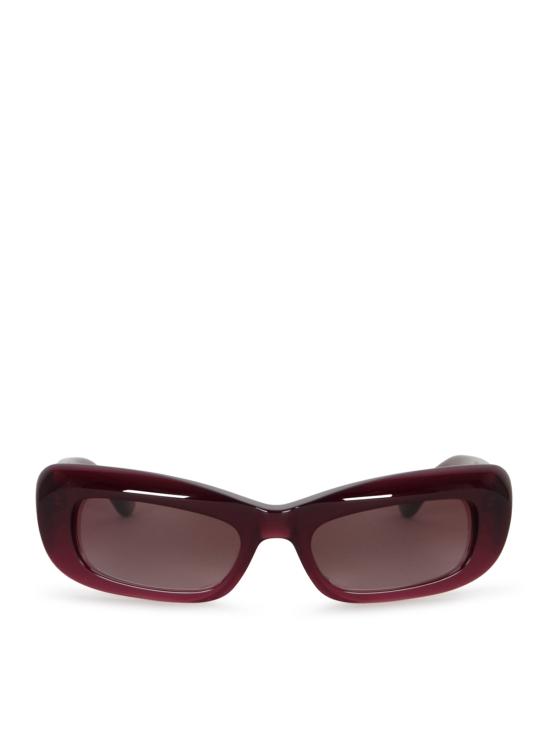 26SS 발렌시아가 선글라스 870629 T00396016 DARK BURGUNDY