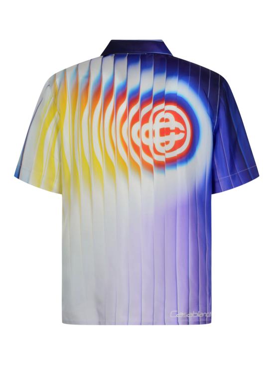26SS 카사블랑카 셔츠 MSS26SH003 07 SHOCKWAVE - CASABLANCA