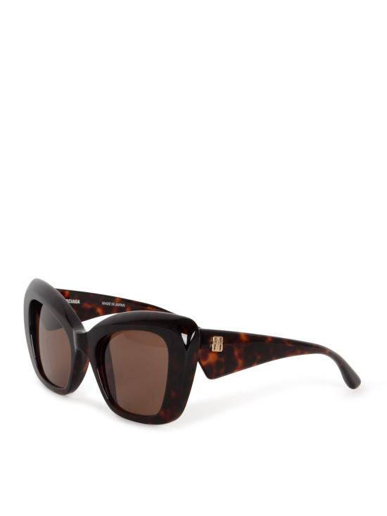 26SS 발렌시아가 선글라스 870564 T00392673 REDDISH DARK HAVANA - BALENCIAGA
