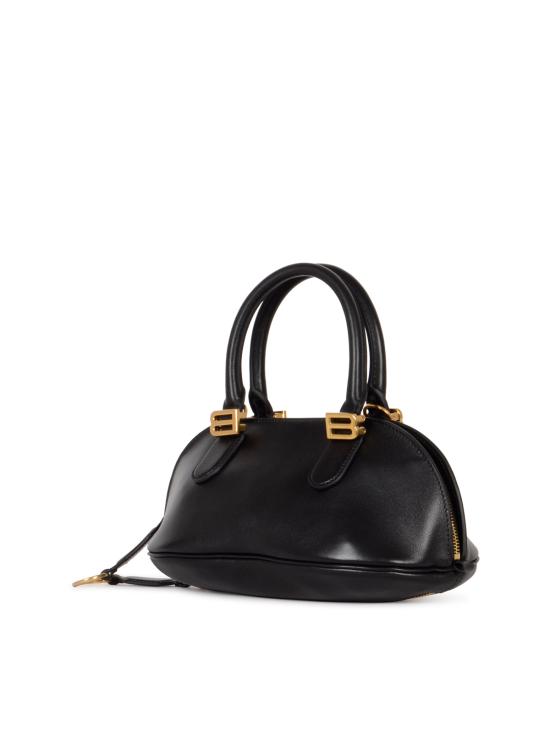 26SS 발렌시아가 볼레로 볼링백 868585 2ACJS1000 BLACK PLUM - BALENCIAGA