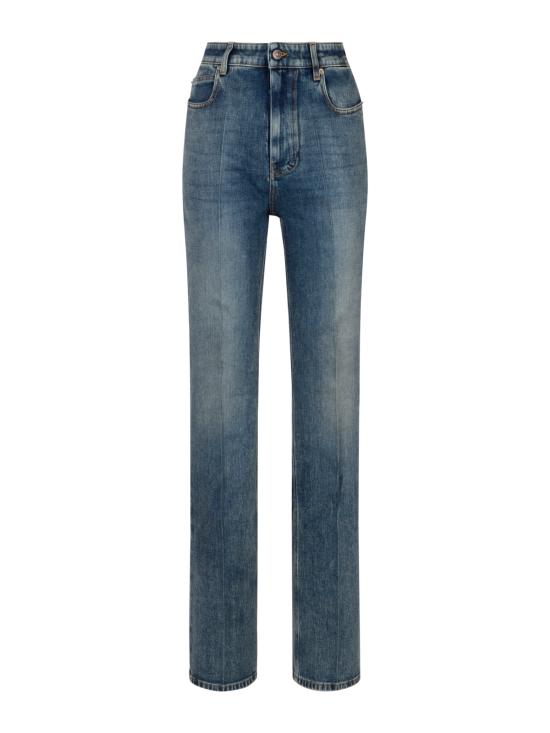 26SS 발렌시아가 데님 팬츠 872177 TUW694129 DIRTY VINTAGE BLUE