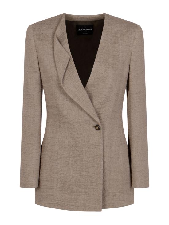 26SS 조르지오 아르마니 수트 자켓 GW002778 TE20131M6303 SIMPLY TAUPE