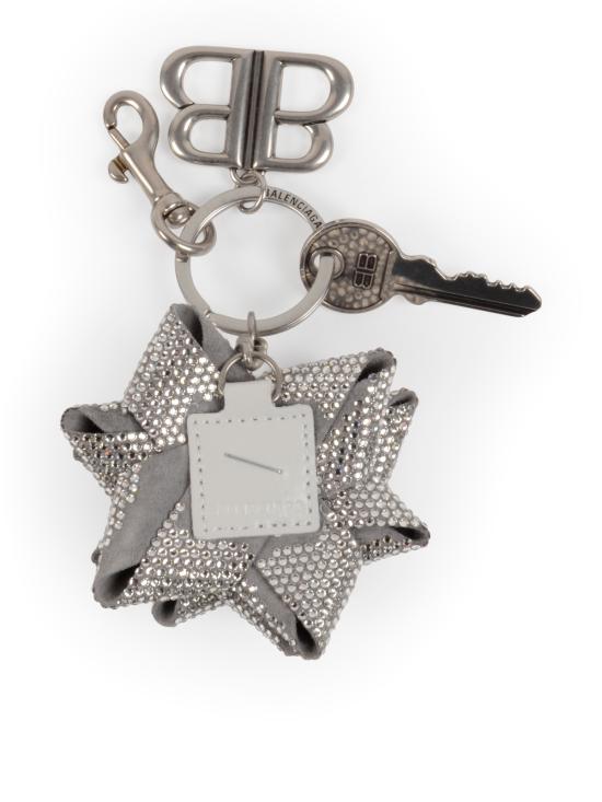 26SS 발렌시아가 기프팅 보우 크리스탈 키체인 853973 2ACBU5032 CRYSTAL - BALENCIAGA