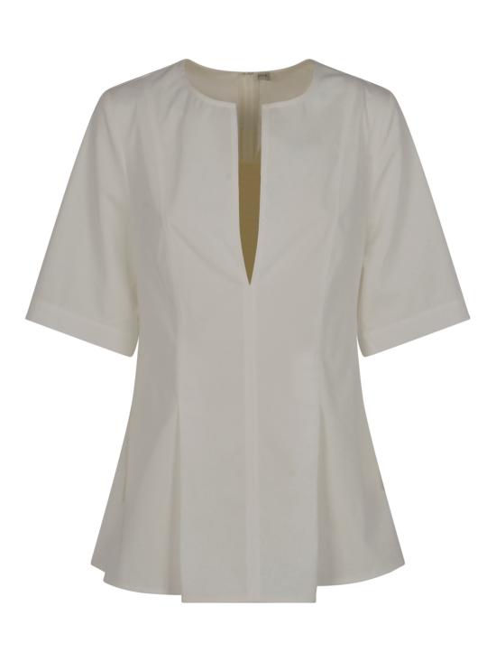26SS 토템 반팔 티셔츠 262WRT0735 FB0490047 WHITE - TOTEME