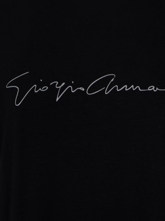 26FW 조르지오 아르마니 반팔 티셔츠 6GST56 SJP4ZUC99 Black - GIORGIO ARMANI