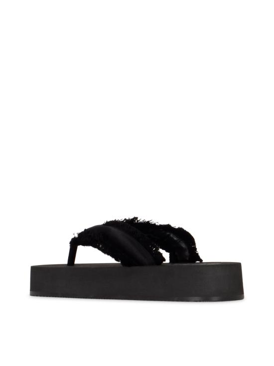 26SS 발렌시아가 제트 랙 통 슬라이드 870111 W0WM01000 BLACK - BALENCIAGA