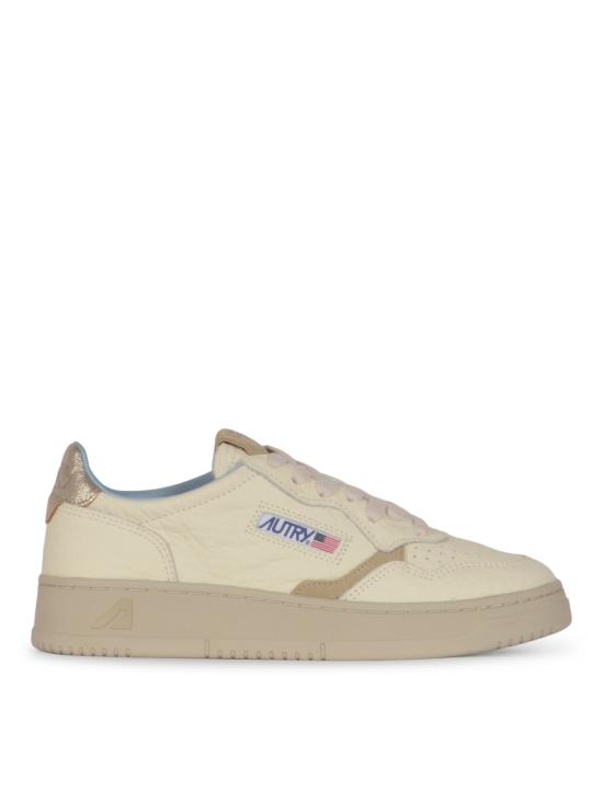 26SS 오트리 메달리스트 로우 레더 스니커즈 AULW NE15 NBK ELE SUEDE PLAT SPON