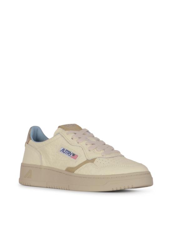 26SS 오트리 메달리스트 로우 레더 스니커즈 AULW NE15 NBK ELE SUEDE PLAT SPON - AUTRY