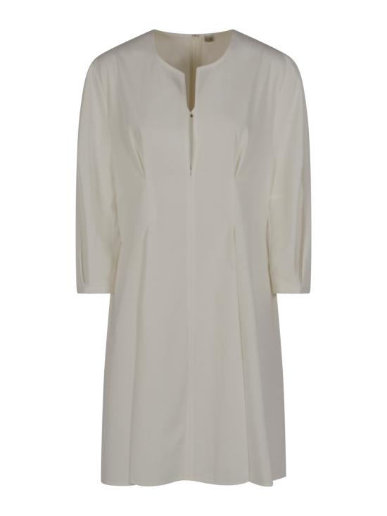 26SS 토템 미디 원피스 262WRD0336 FB0490047 White - TOTEME