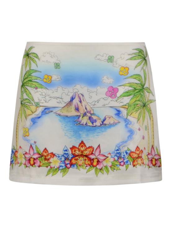26SS 카사블랑카 숏 스커트 WSS26SK23201 BETTER DAYS - CASABLANCA