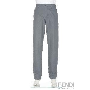26SS 펜디 코튼 팬츠 FB1076 AQMVF0DUC CENERE - FENDI