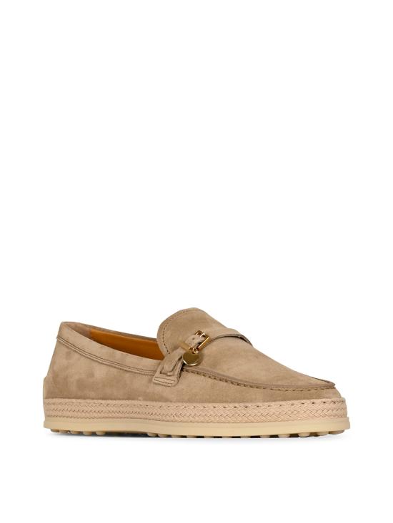 26FW 토즈 미니 버클 스트랩 스웨이드 로퍼 XXW92K0JK50 RE0S812 TABACCO CHIARO - TODS