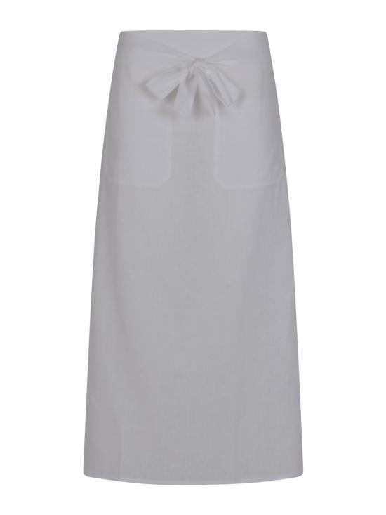 26SS 토템 롱 스커트 253WRB0203 FB0458047 White - TOTEME