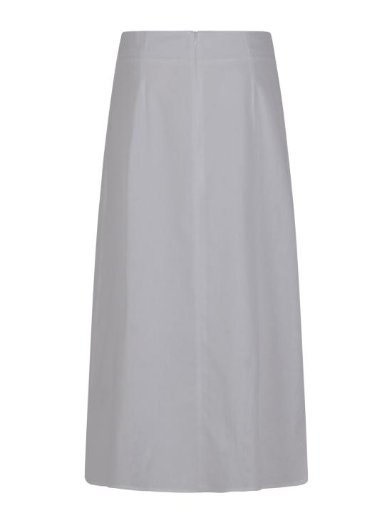 26SS 토템 롱 스커트 253WRB0203 FB0458047 White - TOTEME