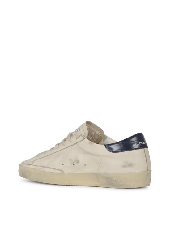 26FW 골든구스 슈퍼스타 스니커즈 GMF00101 F00416415430 BEIGE NIGHT BLUE - GOLDEN GOOSE