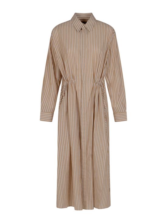 26SS 폴로 랄프로렌 미디 원피스 211A96364 002 CLASSIC CAMEL WHITE