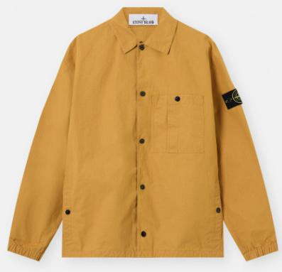 26SS 스톤 아일랜드 긴팔 셔츠 1200018 S0299V0034 Mustard - STONE ISLAND