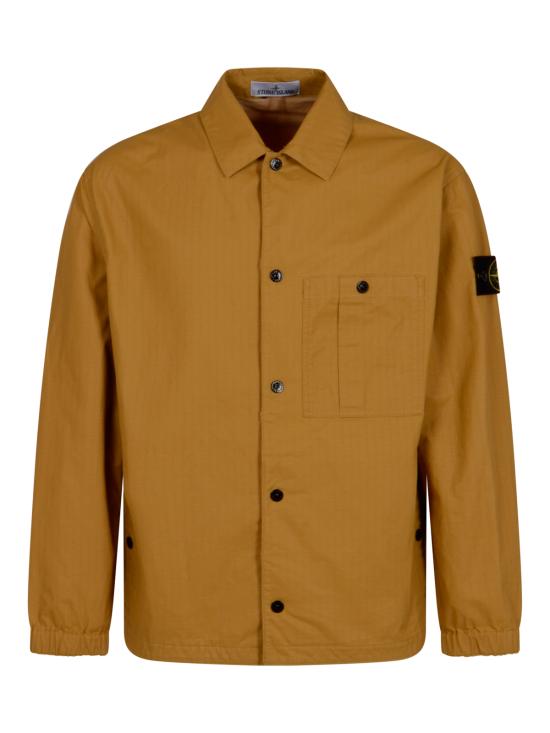 26SS 스톤 아일랜드 긴팔 셔츠 1200018 S0299V0034 Mustard