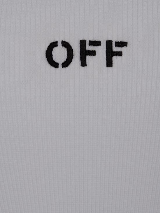 25FW 오프화이트 민소매 티셔츠 OWAD072C99 JER0020110 White - OFF WHITE