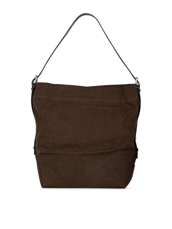 26FW 르메르 코튼 타이 다이 벨티드 토트백 BG0153 LF1697BR490 DARK CHOCOLATE - LEMAIRE