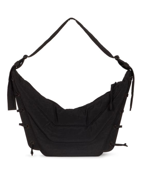 26FW 르메르 워터 리펠런트 나일론 캔버스 미디움 소프트 게임 백 BG0074 LF1330BR490 DARK CHOCOLATE - LEMAIRE