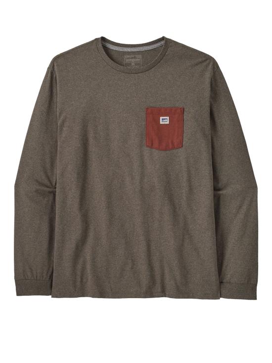 25FW 파타고니아 긴팔 티셔츠 37836 MRLB Marlow Brown