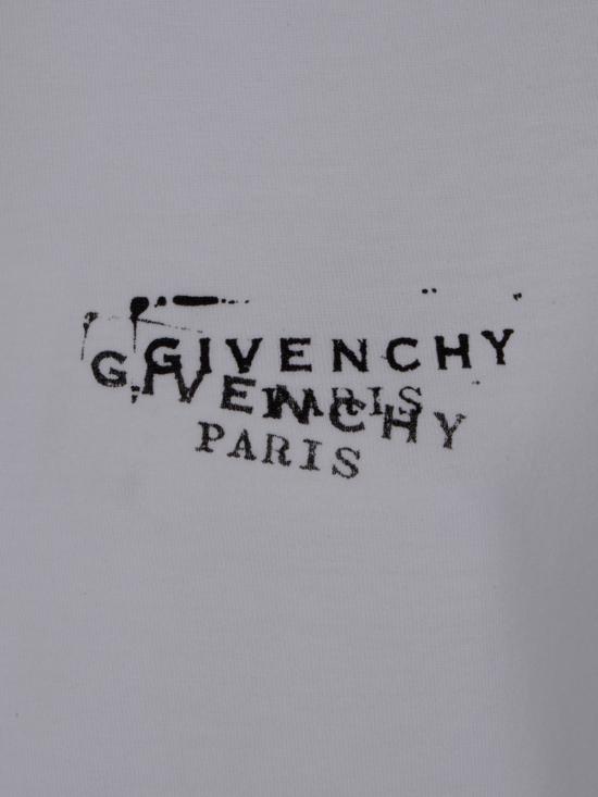 26SS 지방시 반팔 티셔츠 BW70FJP7A7 100 WHITE - GIVENCHY