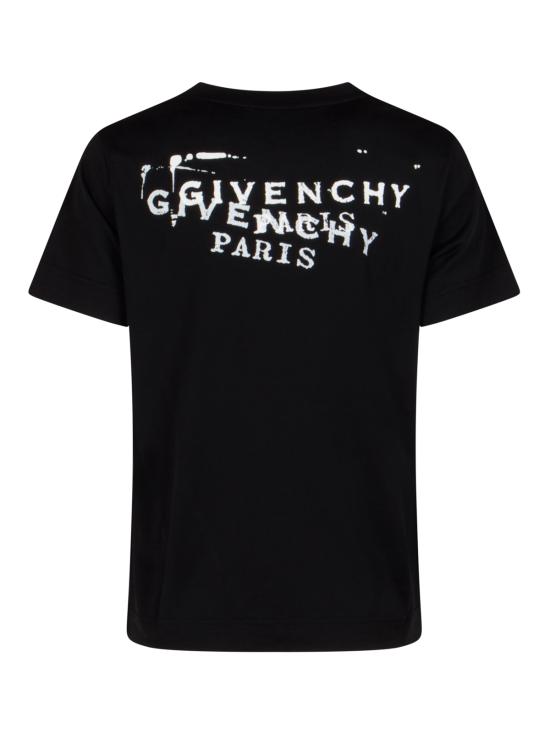 26SS 지방시 반팔 티셔츠 BW70FJP7A7 001 BLACK - GIVENCHY