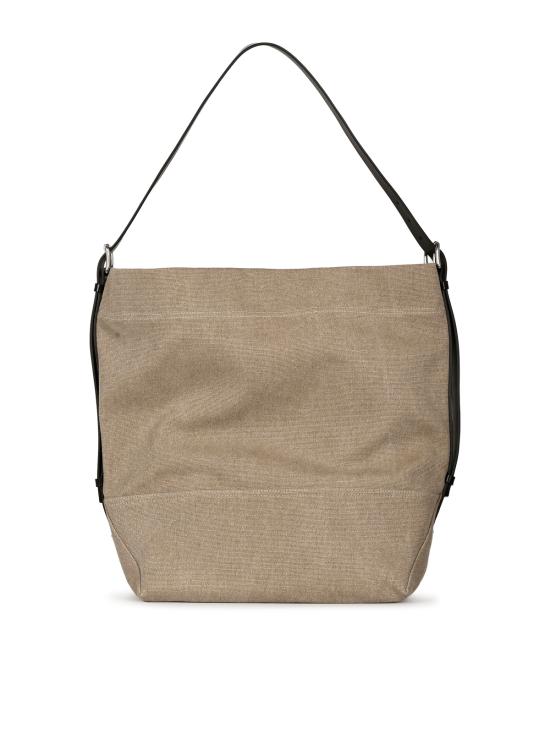 26FW 르메르 코튼 타이 다이 벨티드 토트백 BG0153 LF1697BG045 DARK LINEN