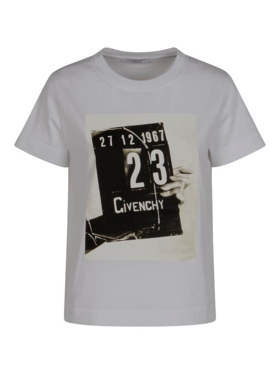26SS 지방시 반팔 티셔츠 BW70FJP7A4 100 WHITE