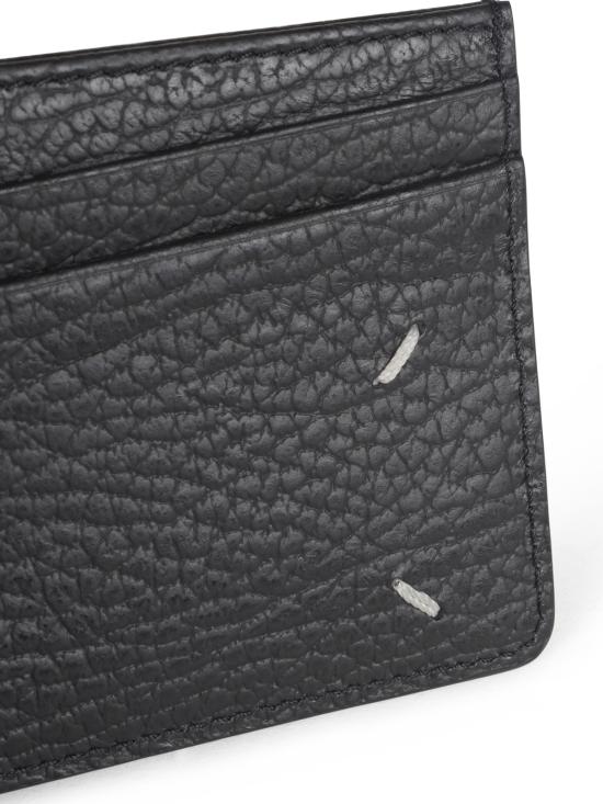 26FW 마르지엘라 4스티치 카드 홀더 SA1VX0006 P4455T8013 Black - MAISON MARGIELA