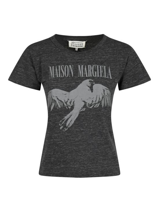 26FW 마르지엘라 반팔 티셔츠 S51GC0554 M20162860M DARK GREY MELANGE - MAISON MARGIELA